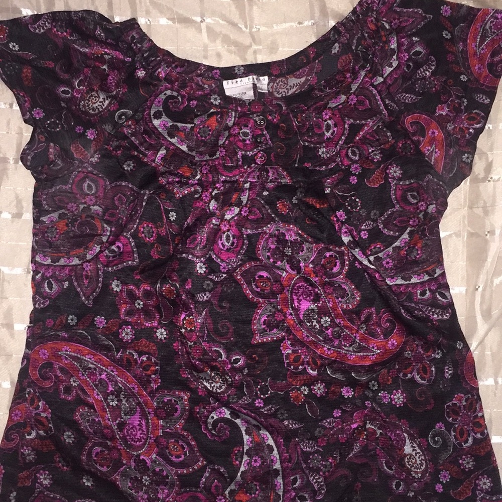 Fred David blouse